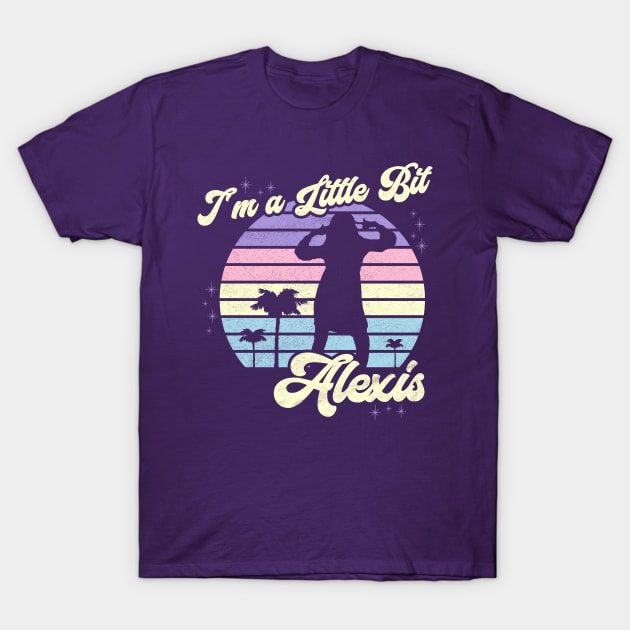 Schitt's Creek - A Little Bit Alexis T-Shirt by karutees